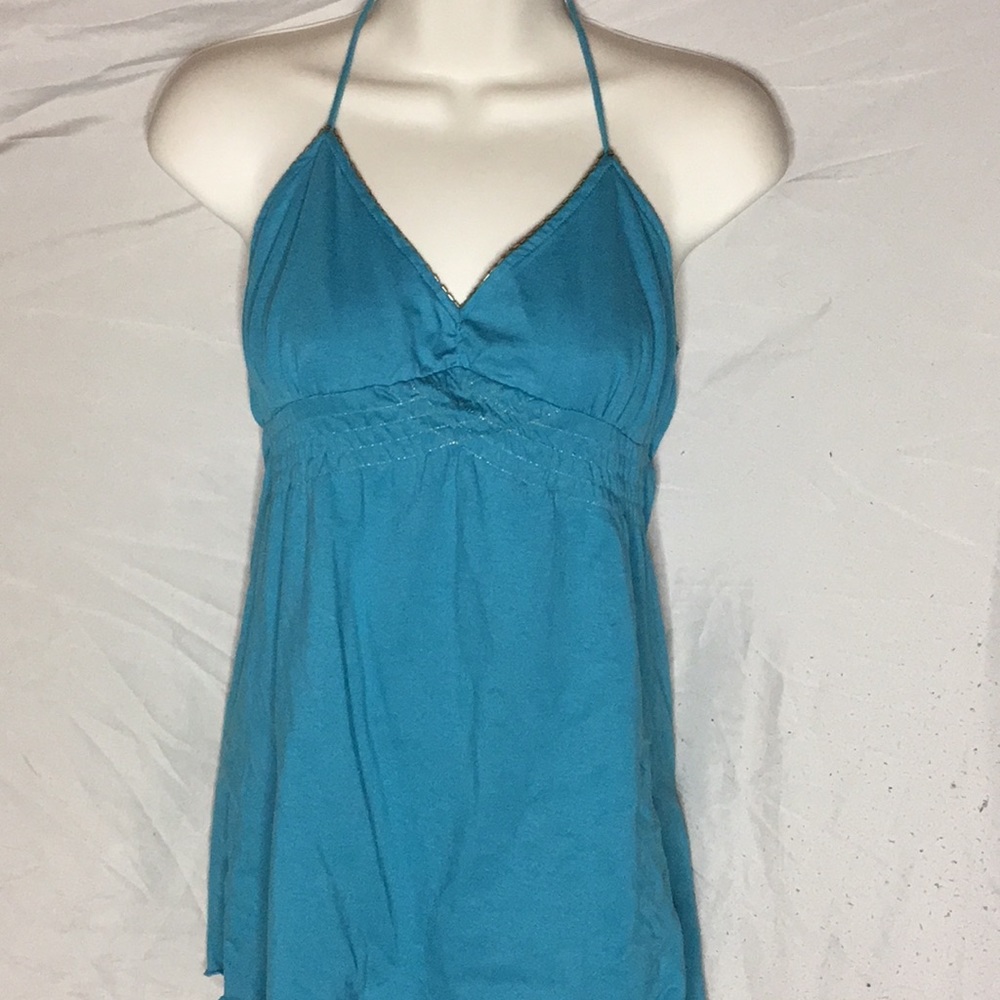Cute turquoise/blue halter top! Used ones!by DNA